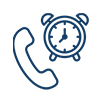 Wake-up service icon