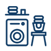 Laundry service icon